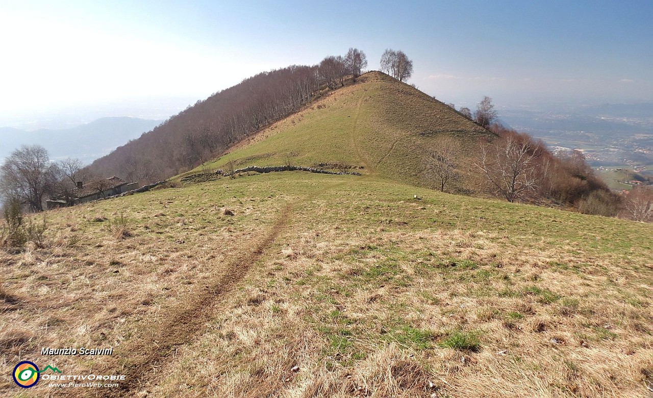 25 Il Colle d'Albenza e il Monte Piacca....JPG